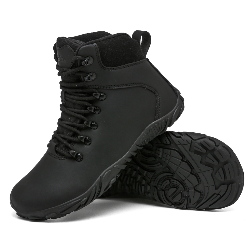 Vens | Waterdichte winterschoenen in de kleur Zwart voor heren in stijl ideaal voor de winter