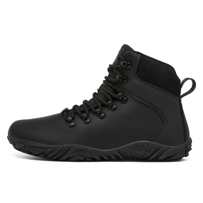 Vens | Waterdichte winterschoenen in de kleur Zwart voor heren in stijl ideaal voor de winter