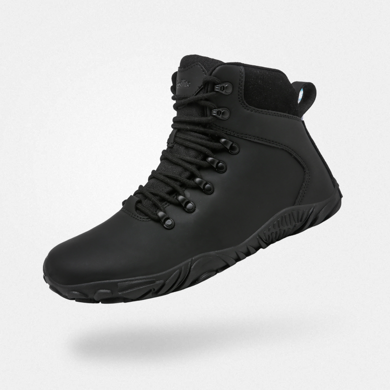 Vens | Waterdichte winterschoenen in de kleur Zwart voor heren in stijl ideaal voor de winter