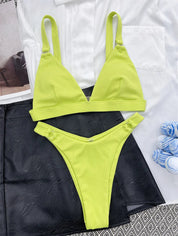Vera | Unieke & trendy bikini in de kleur Zwart voor dames in Beach stijl ideaal voor de zomer.