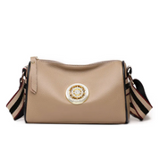 Veronica Boston Tas | Compact & Casual in de kleur Khaki voor dames in Casual stijl geschikt voor alle seizoenen.