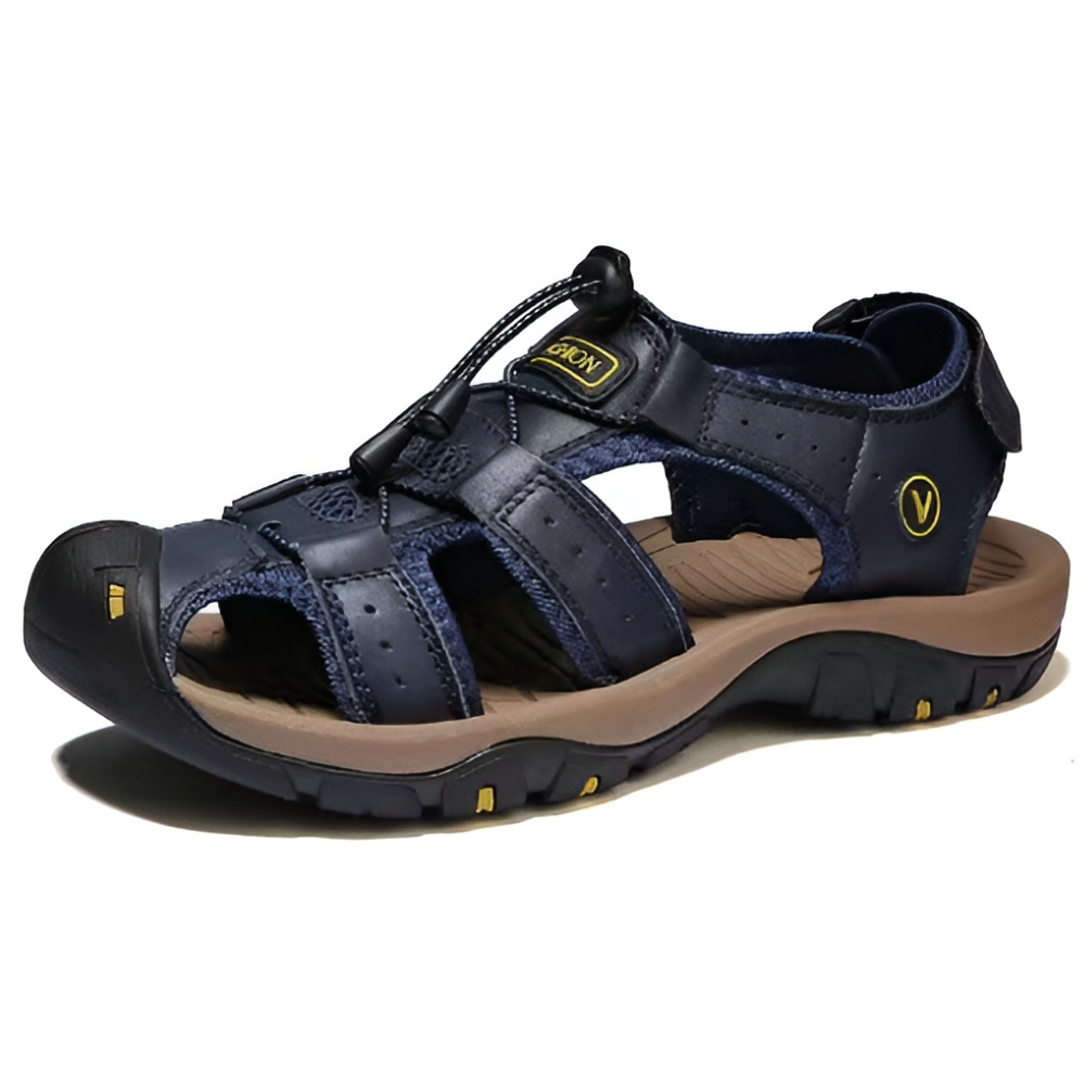 Waterdichte orthopedische outdoor wandelsandalen in de kleur Blauw voor dames in Outdoor stijl ideaal voor de zomer.