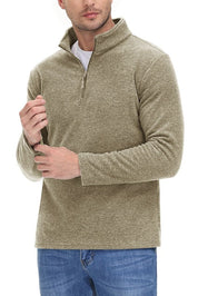 Zipper voor mannen in de kleur Beige voor heren in stijl geschikt voor alle seizoenen.