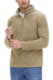 Zipper voor mannen in de kleur Beige voor heren in stijl geschikt voor alle seizoenen.