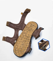 Hudson | Orthopedische Sandalen met klitterband voor mannen en vrouwen in de kleur Zwart voor heren in stijl geschikt voor alle seizoenen.