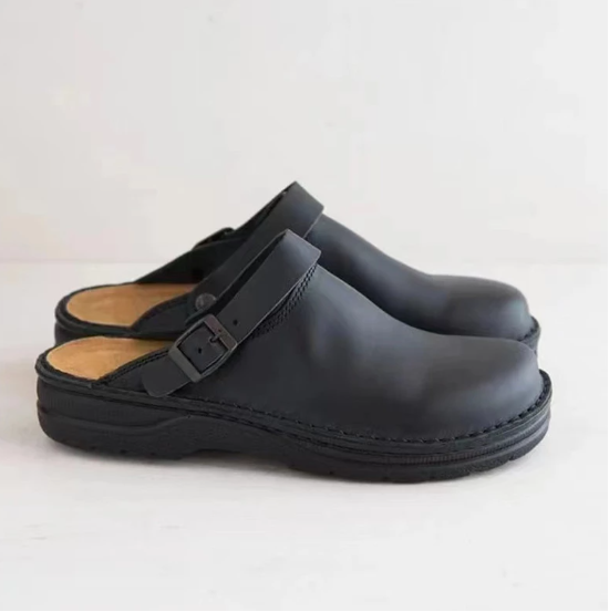 Val | Ontlastende schoenen van leer in de kleur Zwart voor heren in stijl geschikt voor alle seizoenen.