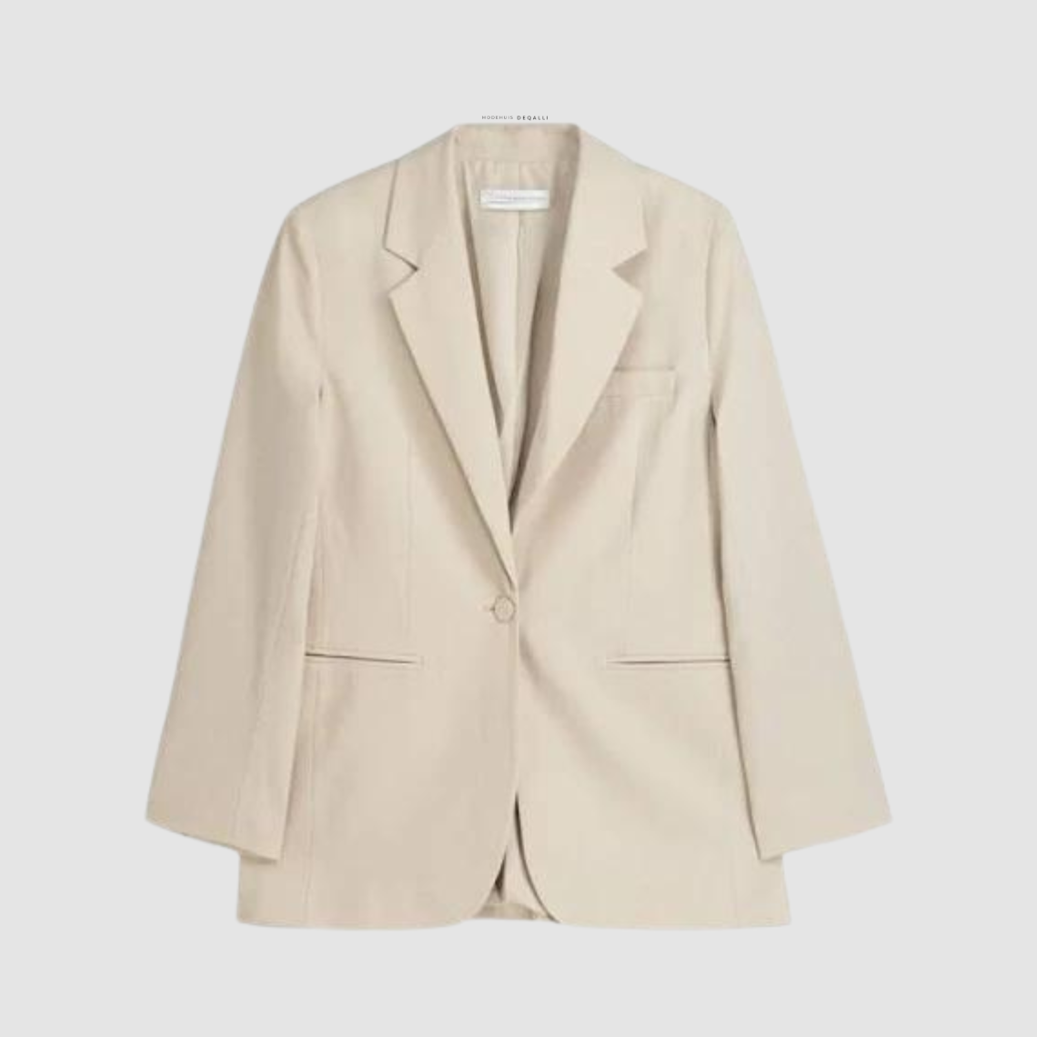 Blazer - Dames - Blazer van Hoogwaardige Stof met Elegante Pasvorm en Trendy Design