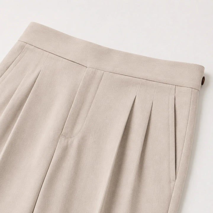 Pantalons met hoge taille