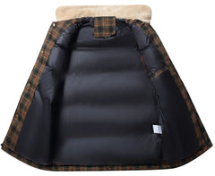 Bodywarmer met plaid patroon