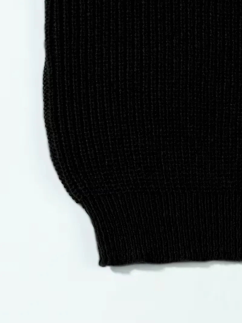 Oversized gebreide trui