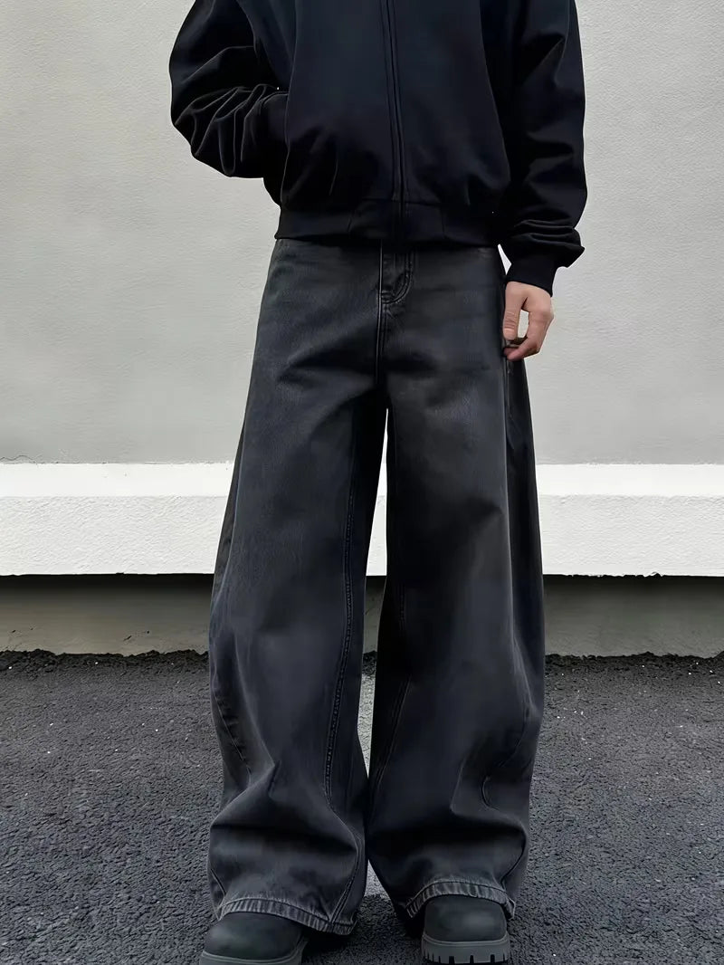 Loose fit jeans met vijf-pocket design