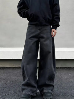 Loose fit jeans met vijf-pocket design
