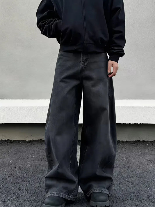 Loose fit jeans met vijf-pocket design
