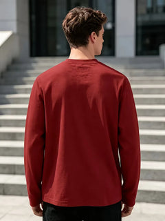Longsleeve met crew neckline