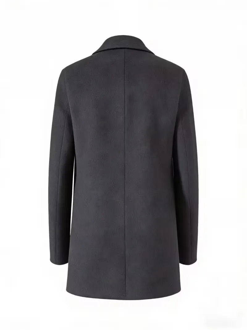 Trenchcoat met lapel collar