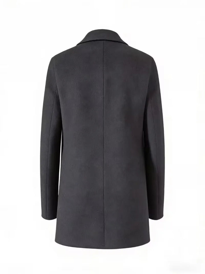 Trenchcoat met lapel collar