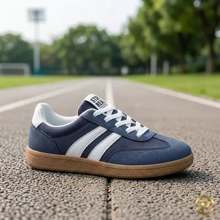 Lage sneakers met lace-up design