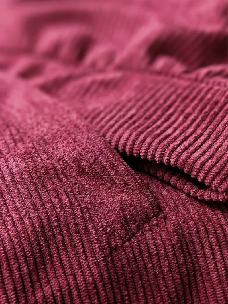 Lounge set met corduroy textuur