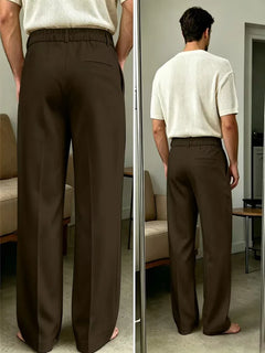 Pantalons met rechte pijpen