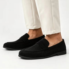 Heren loafers met penny style