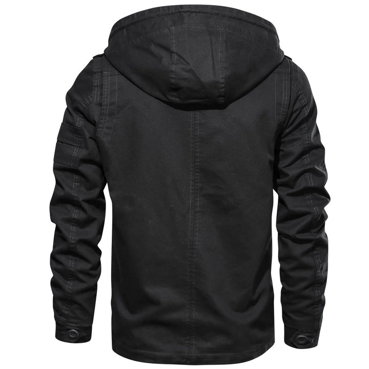 Parka met capuchon en meerdere zakken