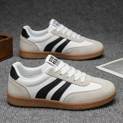 Lage sneakers met lace-up design