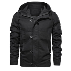 Parka met capuchon en meerdere zakken