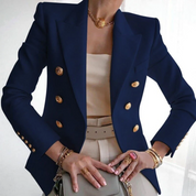 Louise | Comfortabele luxe blazer met knopen