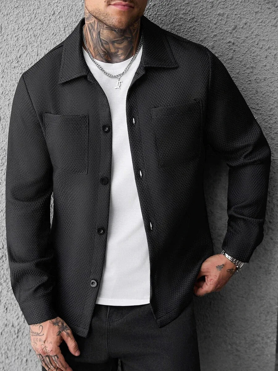 Overshirt met borstzak