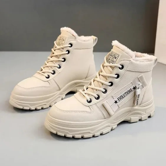 Winterlaarzen met veter en antislip