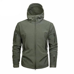 Parka met capuchon en ritszakken