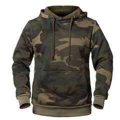 Camo hoodie met drawstring