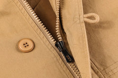Parka met capuchon en meerdere zakken