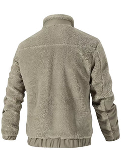 Bomberjack met fleece materiaal