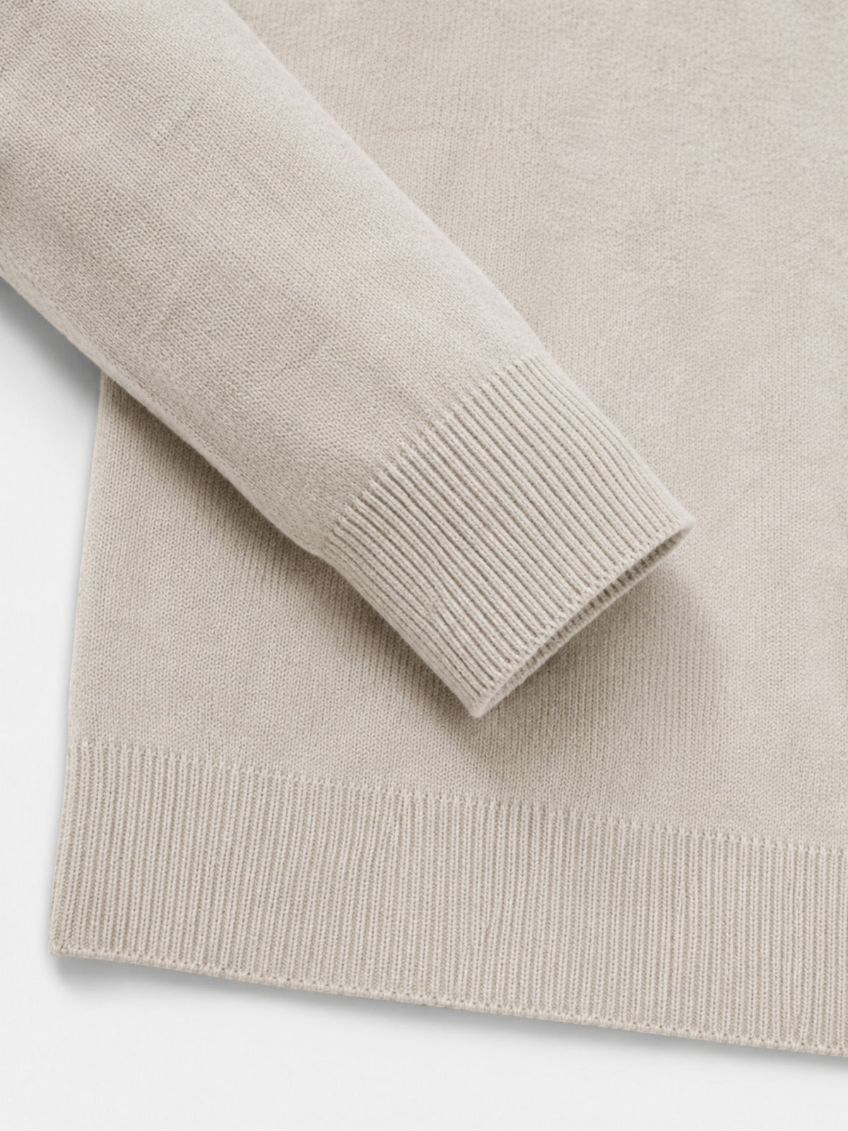 Hugo Merino Wool Men's V-neck Sweater with Zipper