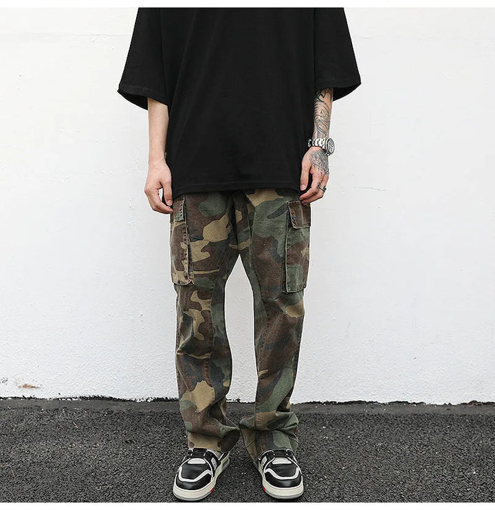 Cargo broeken met cargo pockets