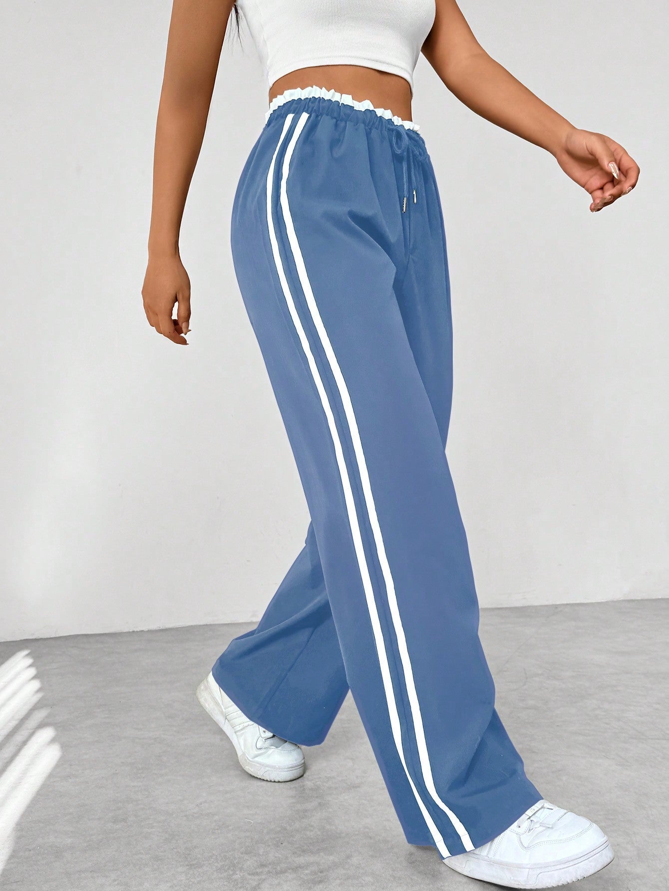 Yara | Stijlvolle Wide-Leg Sportieve Broek