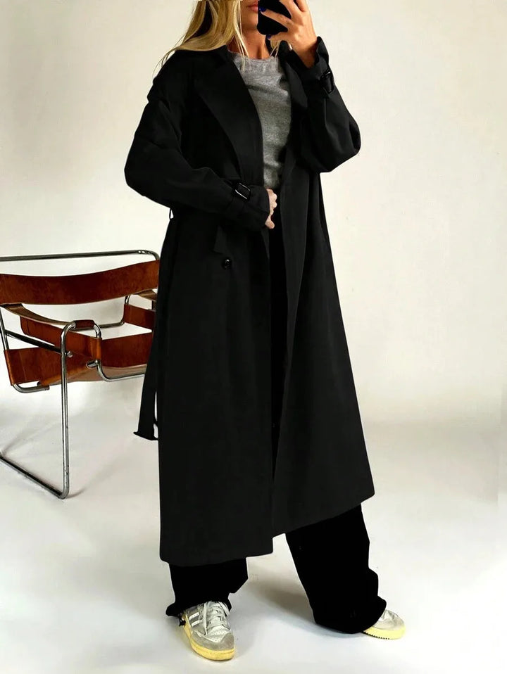 Trench coat met ceintuur