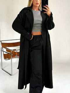 Trench coat met ceintuur