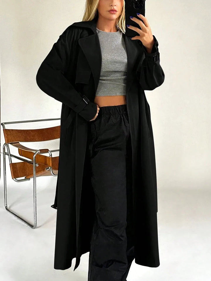 Trench coat met ceintuur