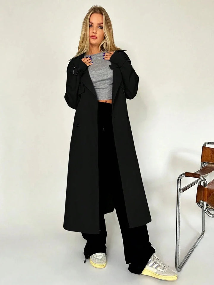 Trench coat met ceintuur