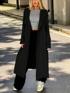 Trench coat met ceintuur