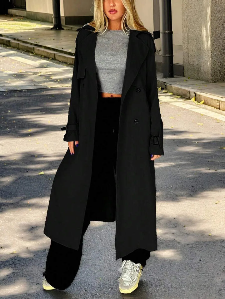 Trench coat met ceintuur