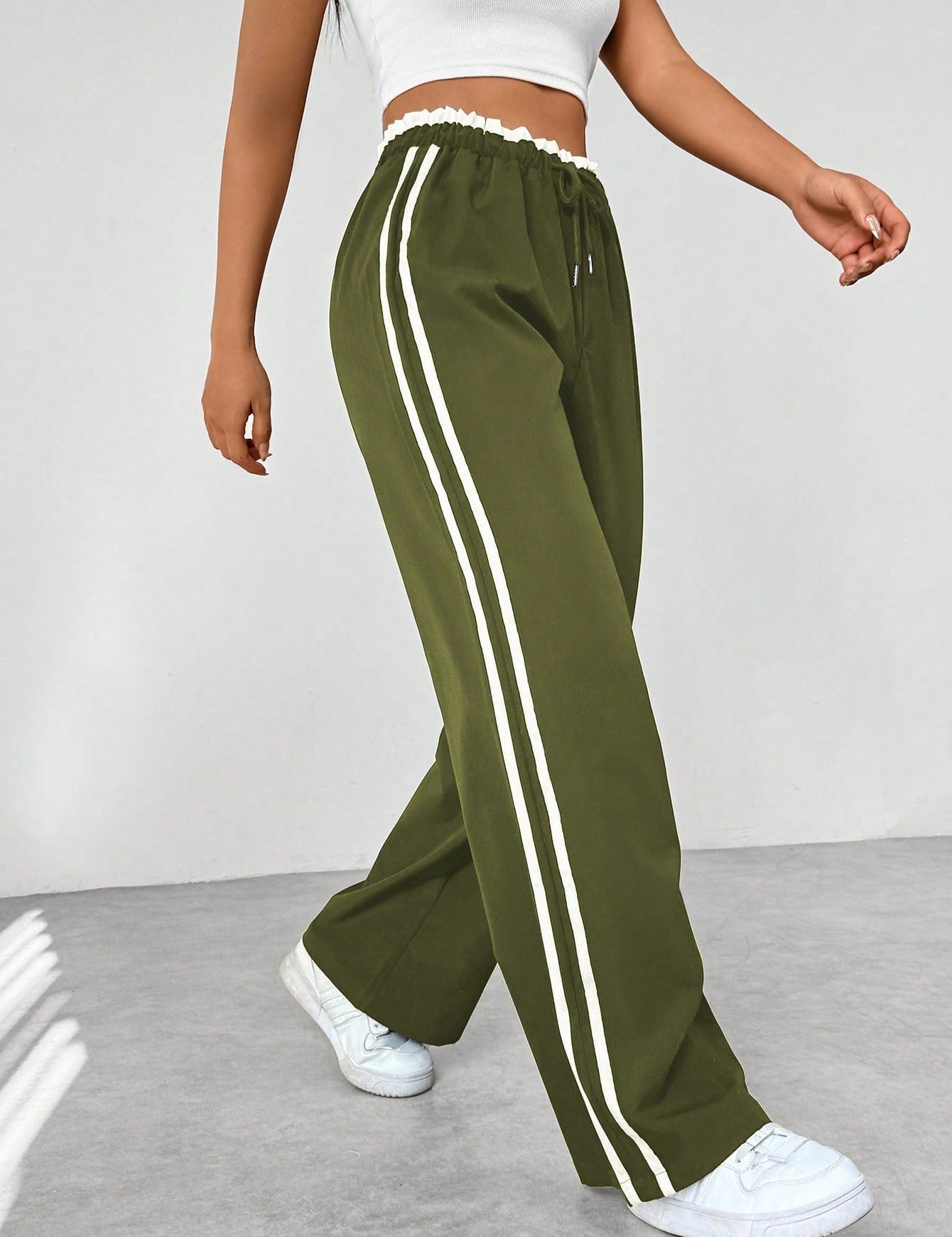 Yara | Stijlvolle Wide-Leg Sportieve Broek