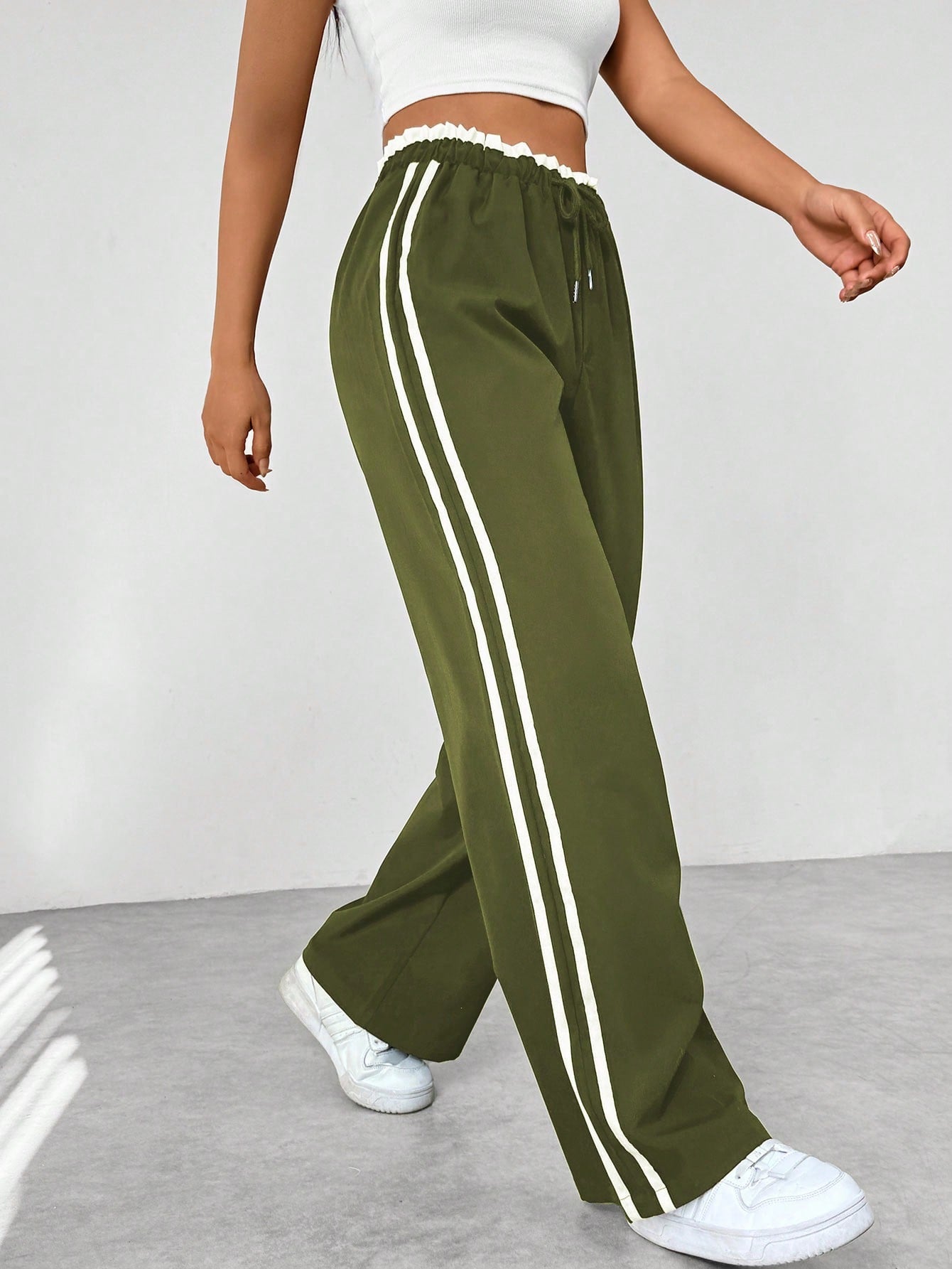 Yara | Stijlvolle Wide-Leg Sportieve Broek