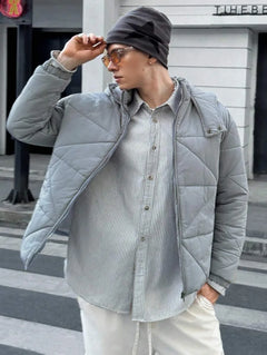 Puffer jacket met capuchon