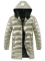 Parka met fleece-voering