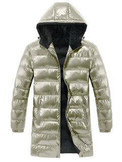 Parka met fleece-voering
