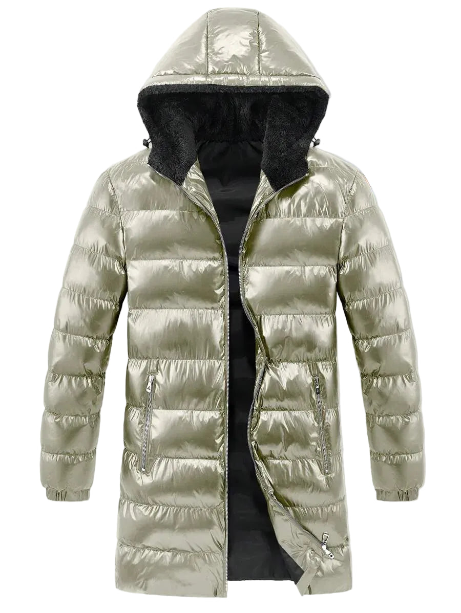 Parka met fleece-voering