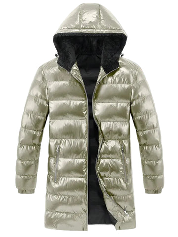 Parka met fleece-voering
